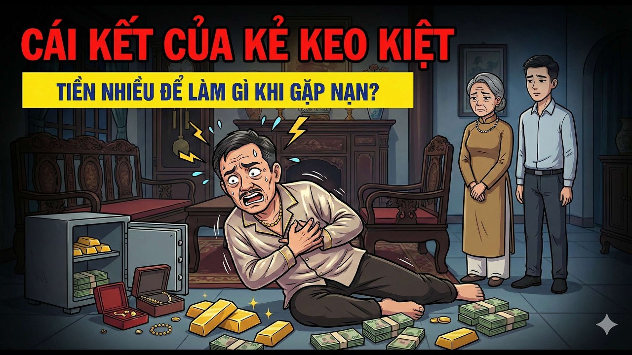 Cả Đời Keo Kiệt Với Vợ Con, Đến Lúc Đột Quỵ Mới Hiểu Tiền Nhiều Để Làm Gì?