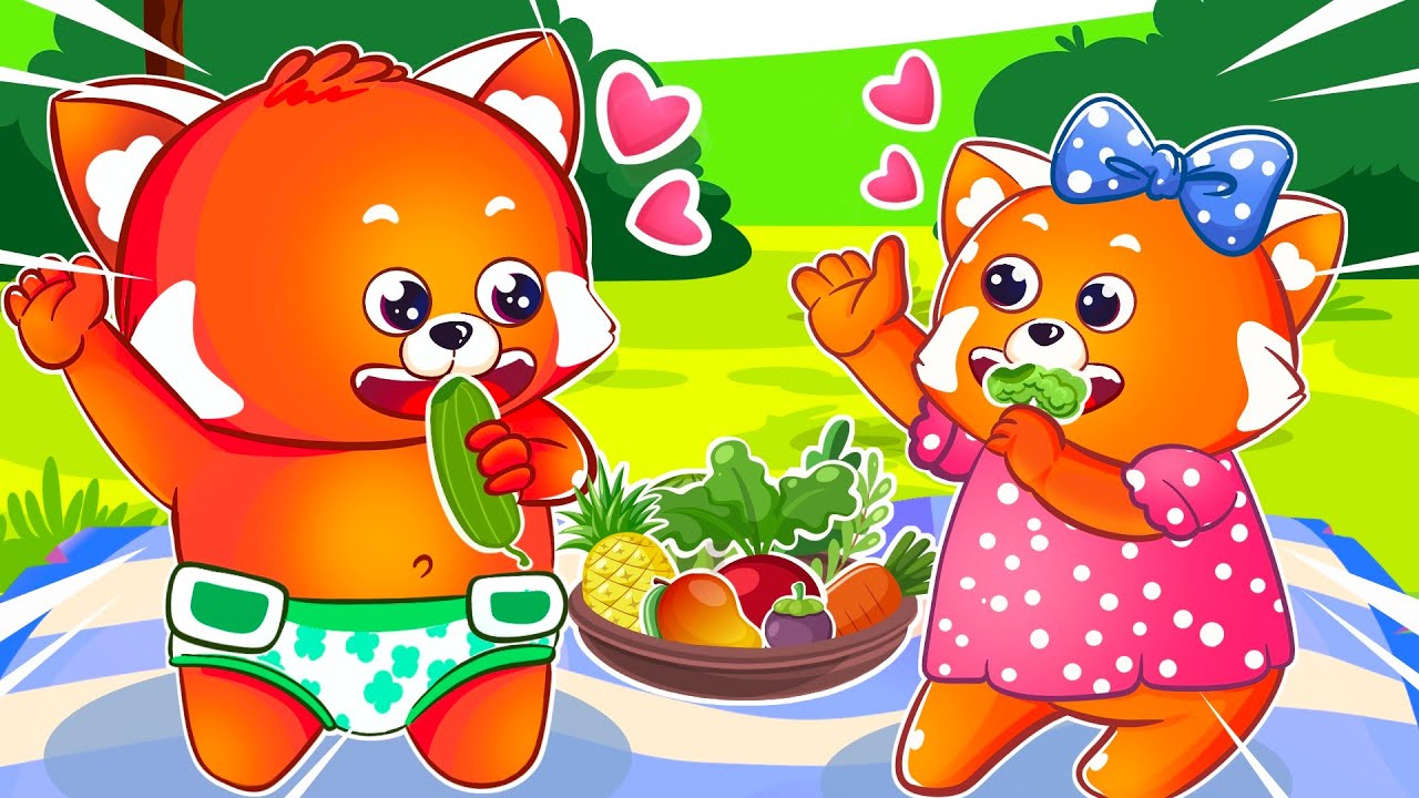 The Veggies Song | + More Best Kids Songs & Nursery Rhymes by Lucky Zee Zee