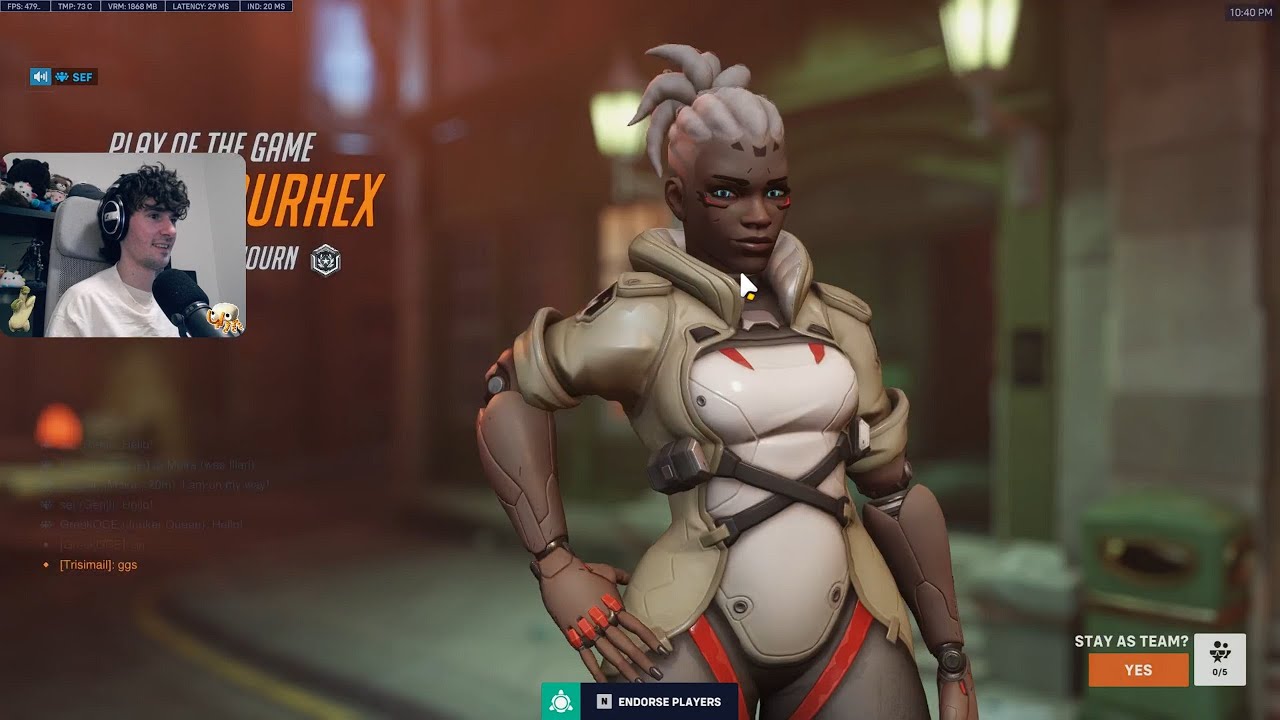 POTG! COLOURHEX - SOJOURN IS OP! OVERWATCH 2 SEASON 18 TOP 500 GAMEPLAY