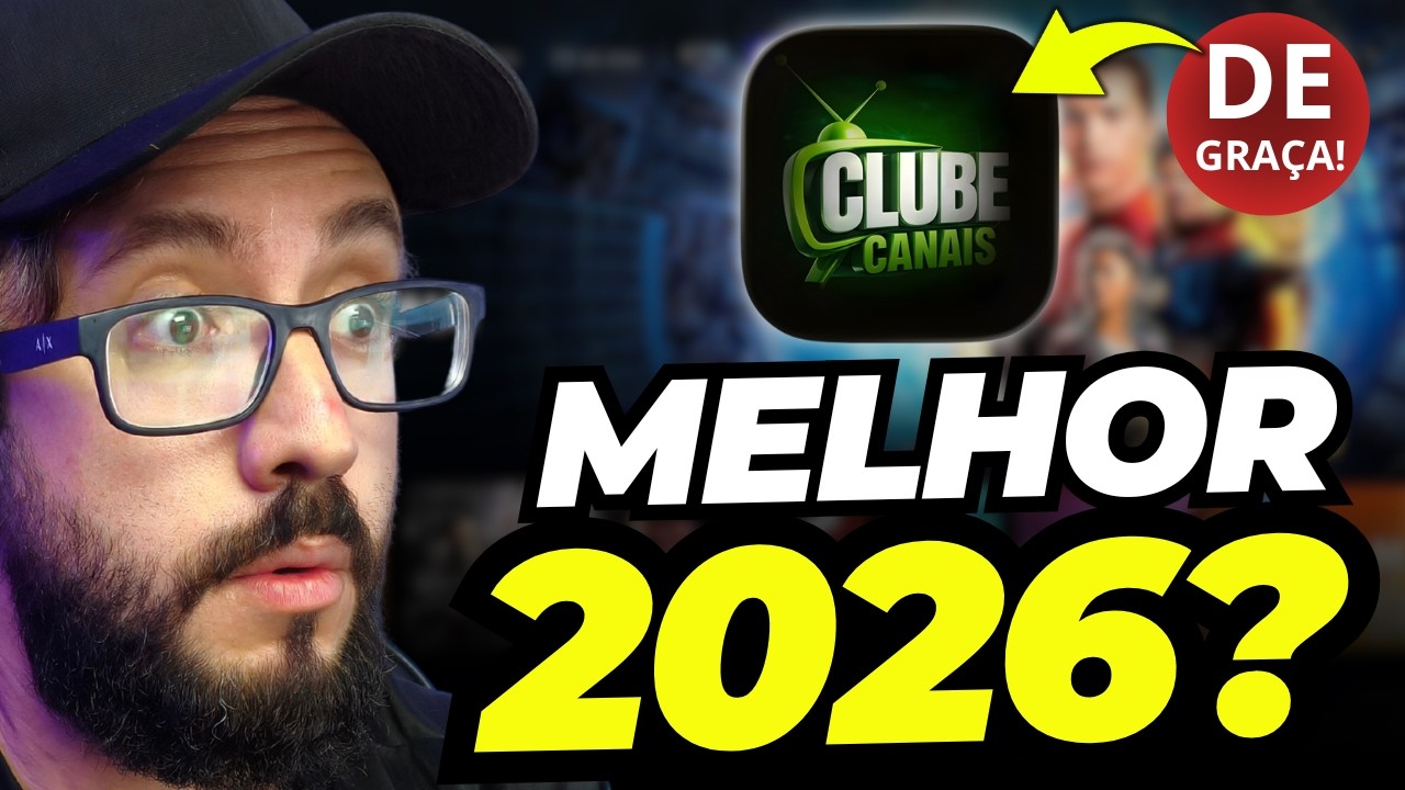 MELHOR IPTV 2026? TOUR COMPLETO PELO CLUBE CANAIS!