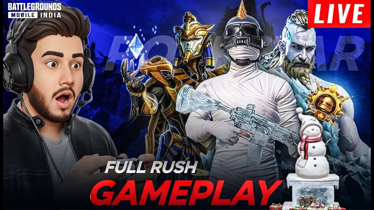 🔴 BGMI LIVE | Intense Rank Push 💪🔥
