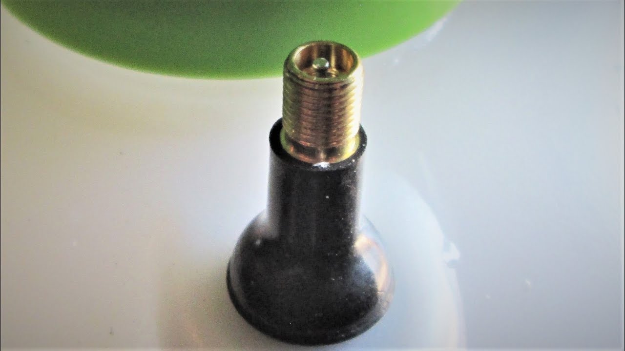 Garden Sprayer modified with car valve stem