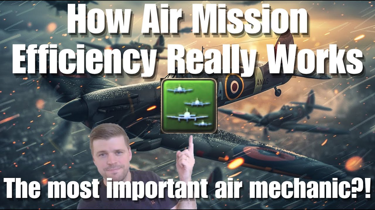 HOI4 Guide - How Air Mission Efficiency Really Works