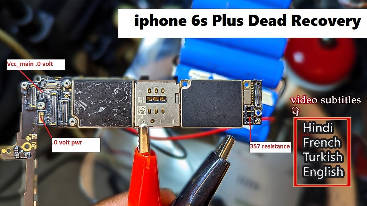 iPhone 6s Plus Dead Repair Full Video