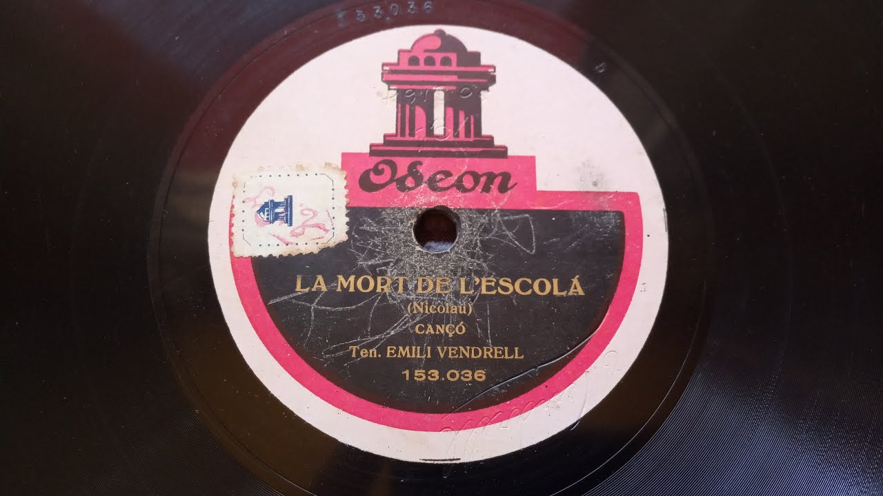 Emili Vendrell - La mort de l'escolà