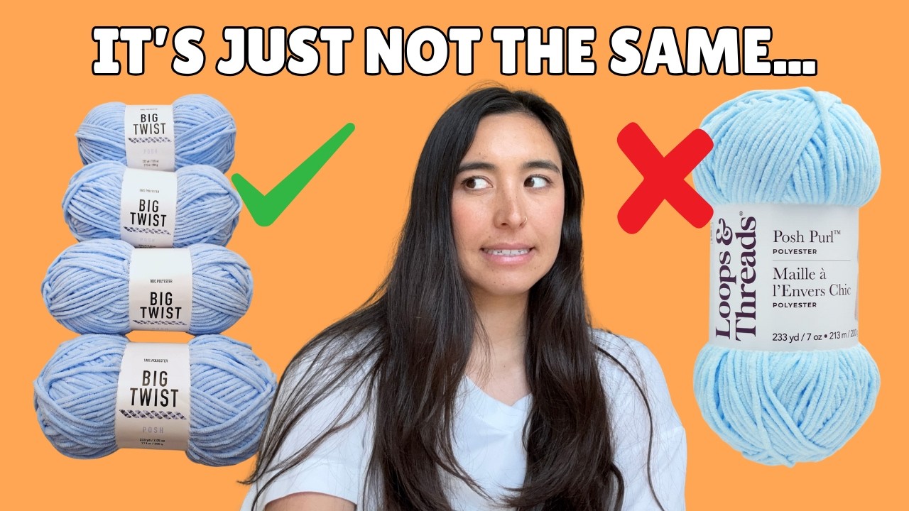 Different Label, Same Yarn? Big Twist at Michaels | JOANN vs Michaels Yarn Review + Comparison