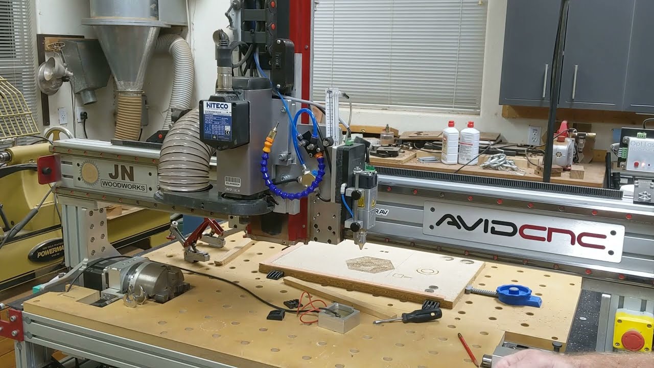 CNC motor acceleration tuning in Mach4 to reduce vibrations that degrade cut and laser quality