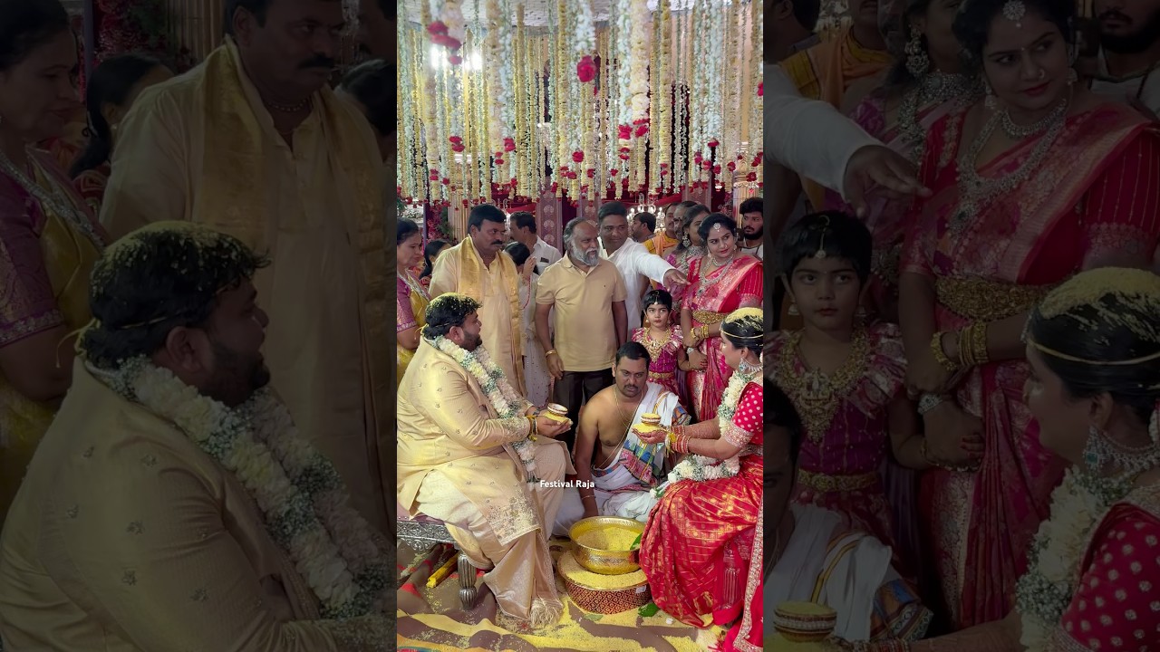 Former MLA Jagga Reddy Attended Telangana State Youth Congress President Charan Reddy Wedding