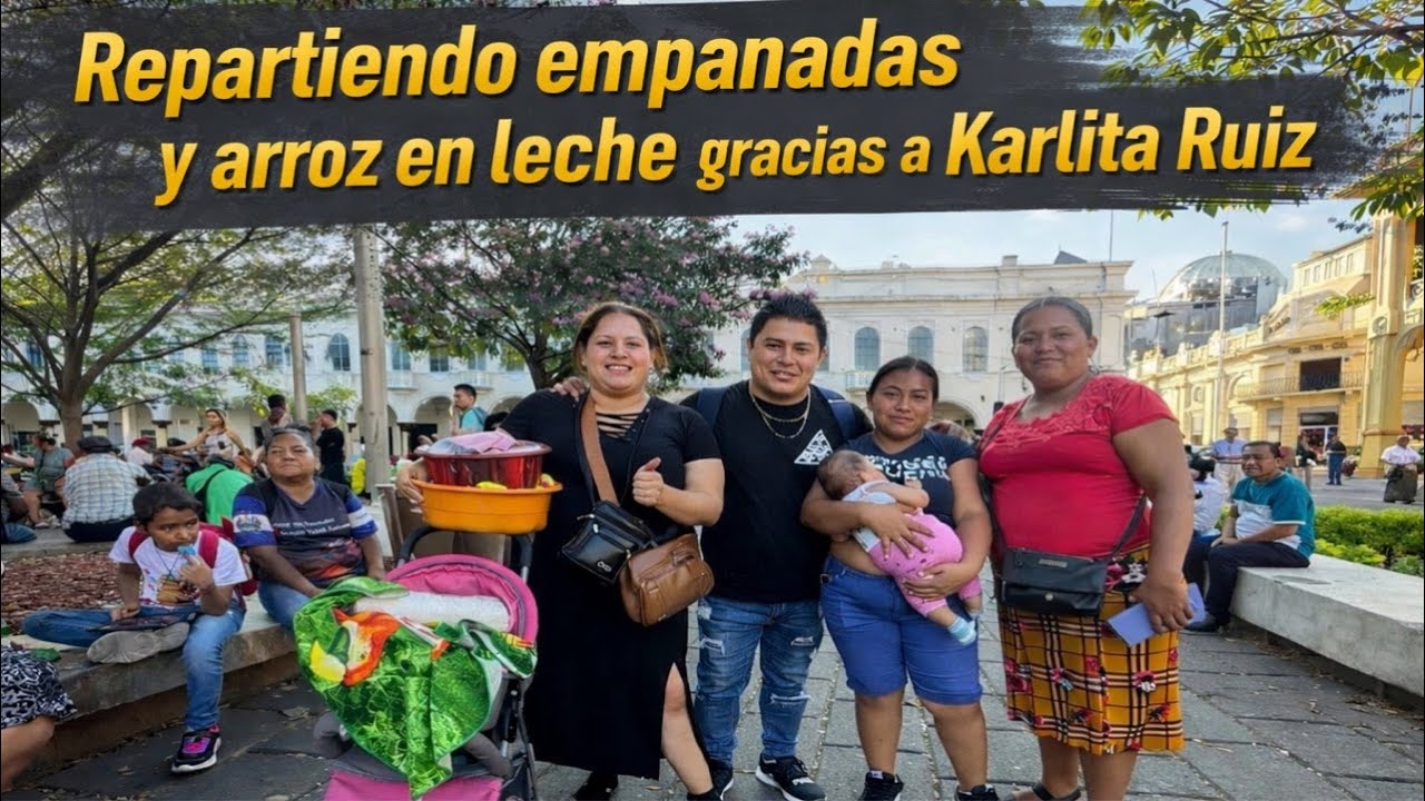 🛑Repartiendo arroz en leche y empanadas gracias a karlita Ruiz 🙏