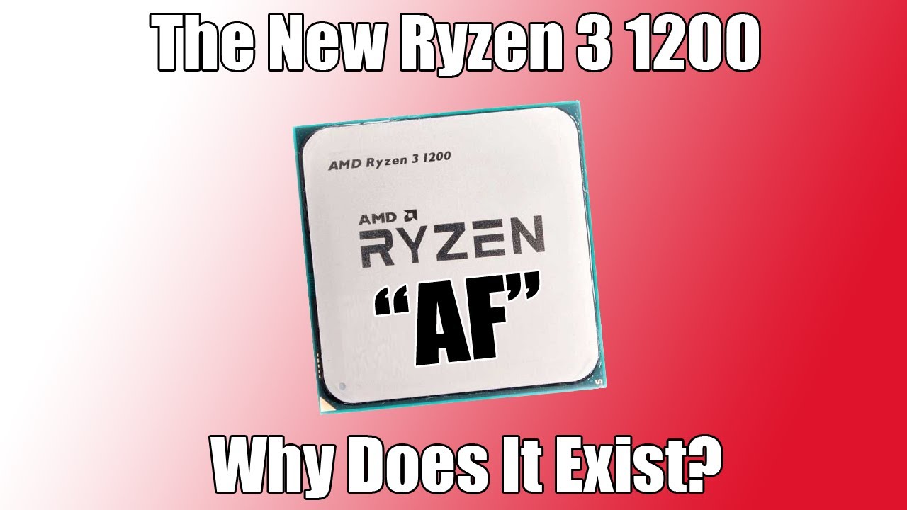 The Ryzen 3 1200 