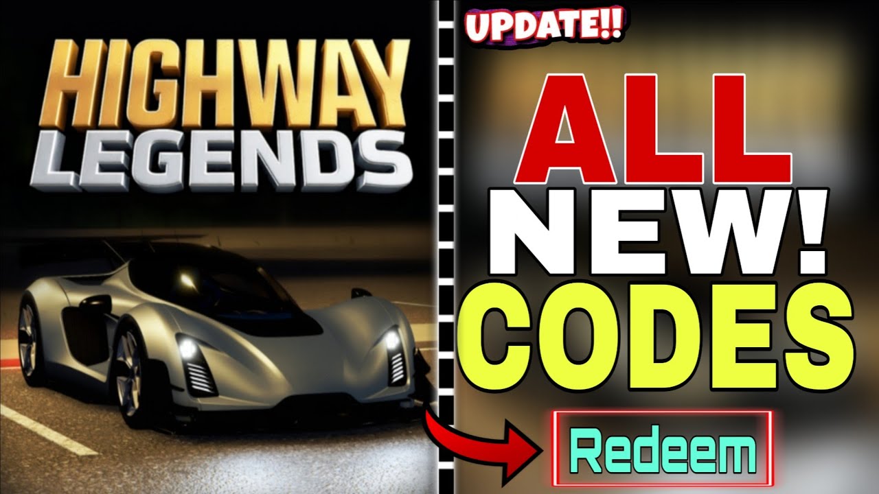 ВСЕ НОВОЕ! ✅ КОДЫ HIGHWAY LEGENDS ROBLOX 2025 - КОДЫ HIGHWAY LEGENDS 2025 [ROBLOX]