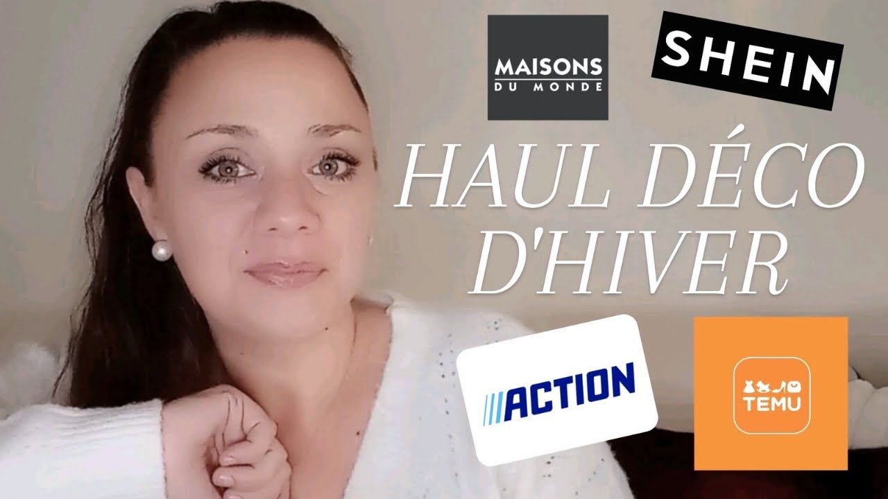 méga haul déco action , maison du monde, shein, temu...