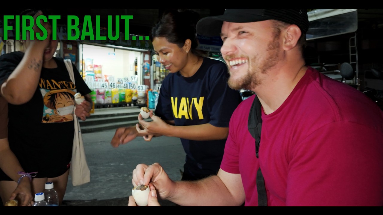 Filipino Hospitality is Real! 🇵🇭 Boodle Fight & First Balut