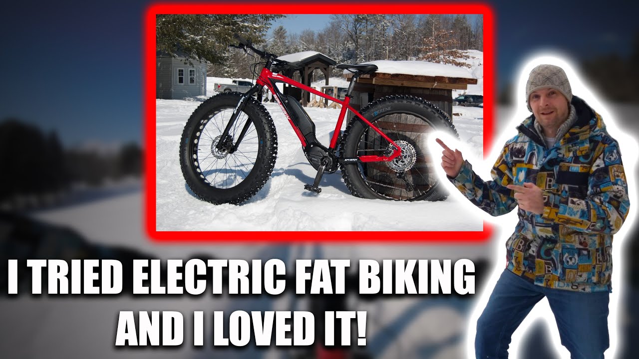 ELECTRIC FAT BIKING @ Le Harfang, Gatineau Quebec