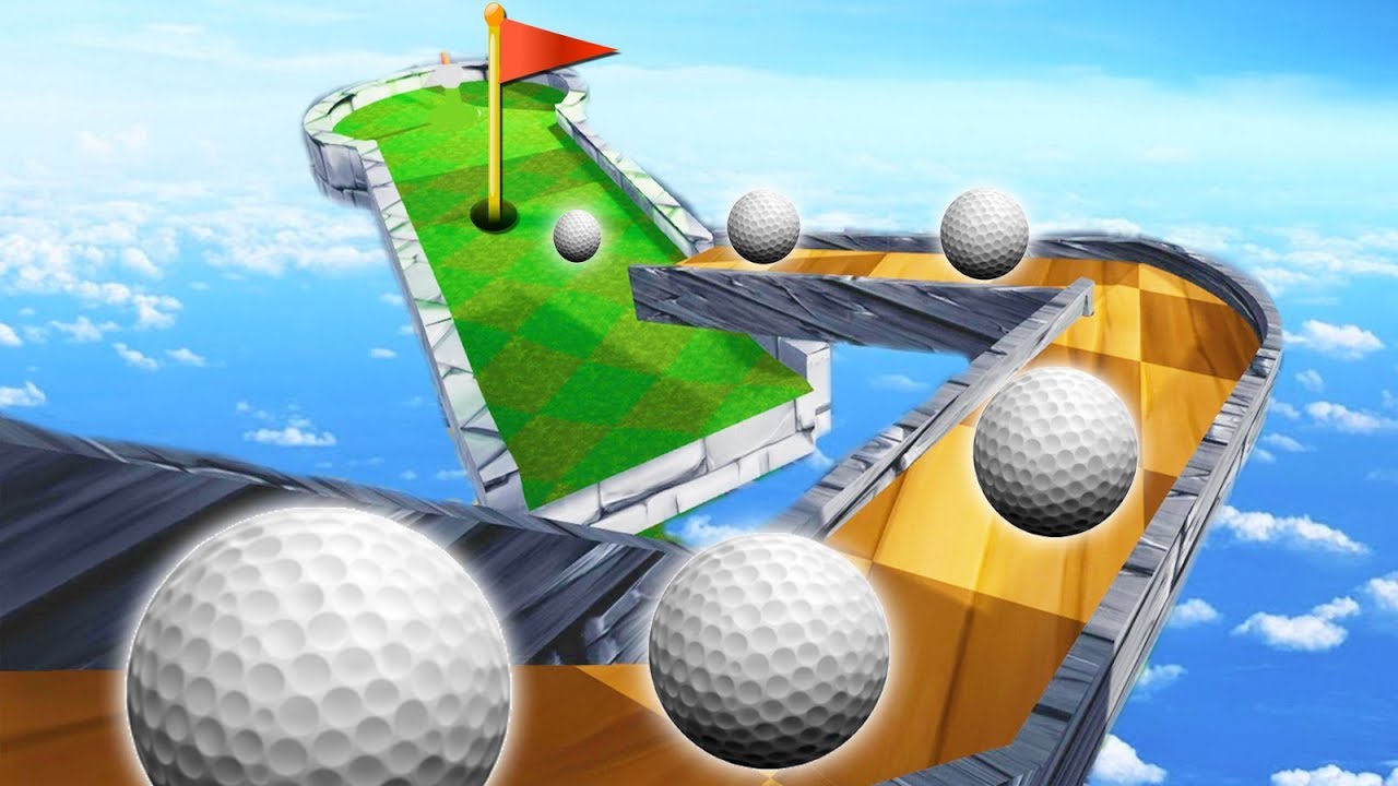 SÚPER TOBOGÁN GIGANTE! - GOLF IT