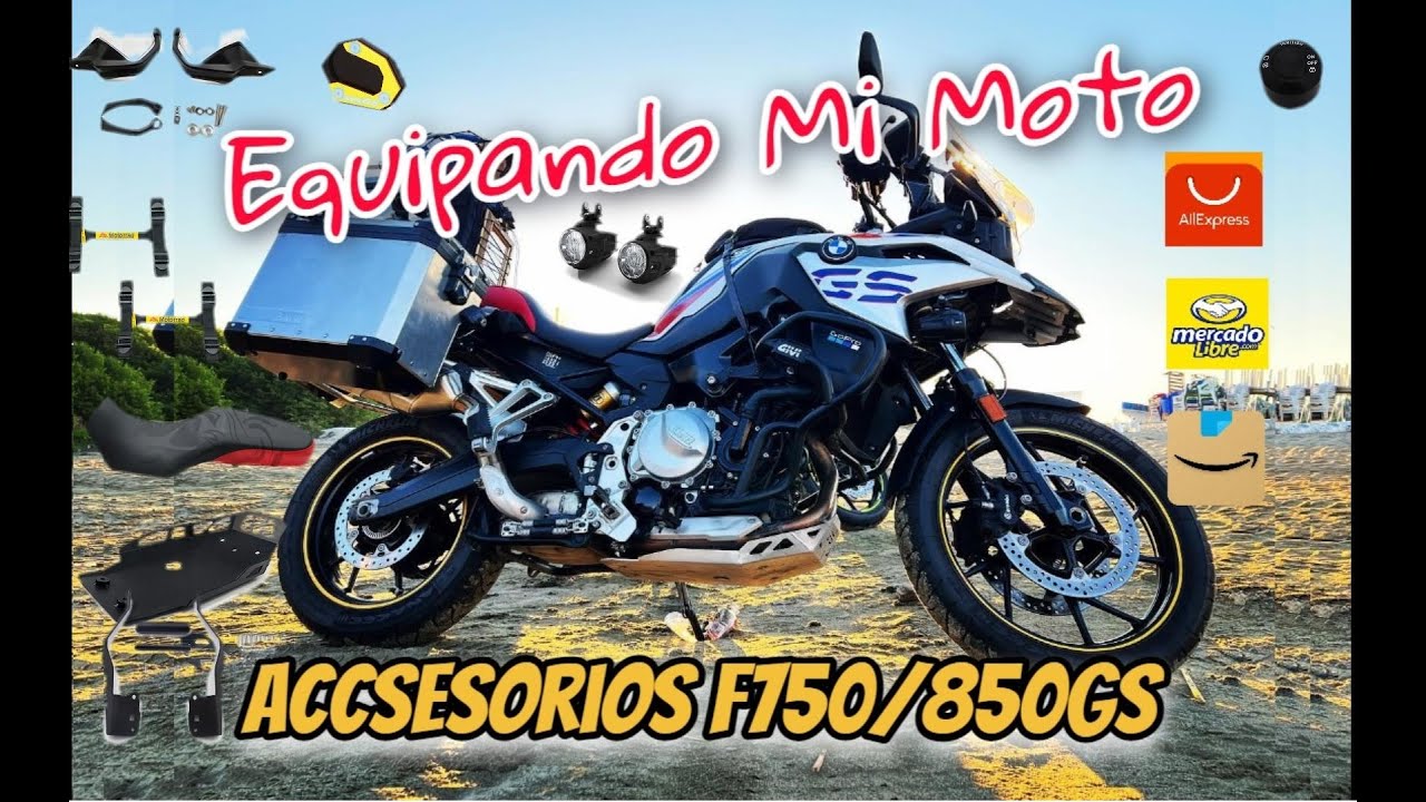Accesorios basicos para BMW F750gs F850gs
