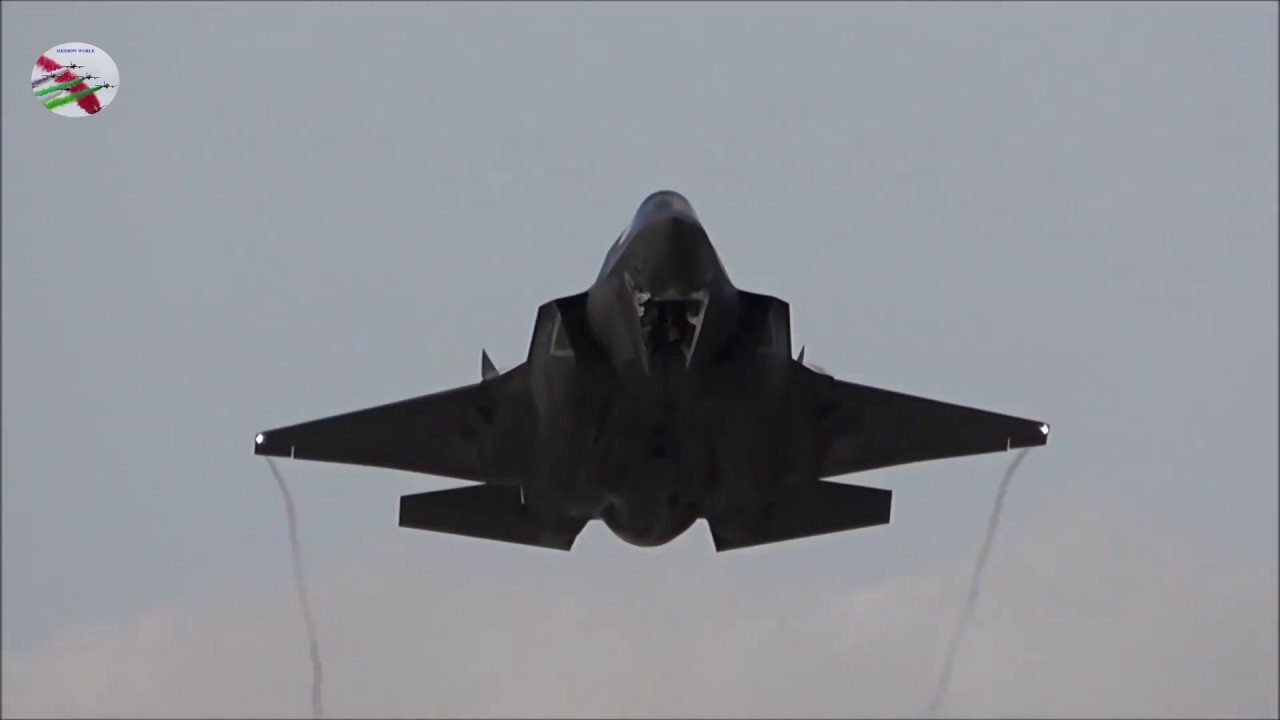 F-35Bs  At RAF Marham Filmed on the 19/02/2019 - AIRSHOW WORLD