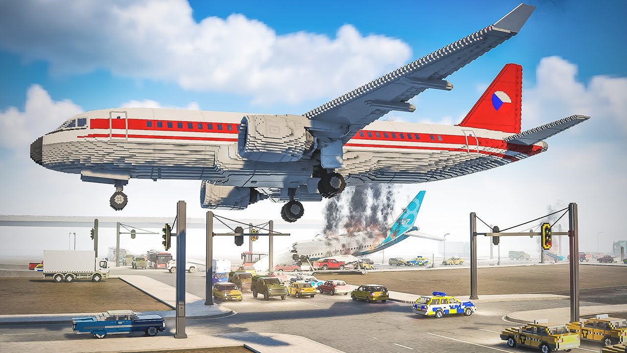 Plane Landing Crashes into AI Traffic | Teardown