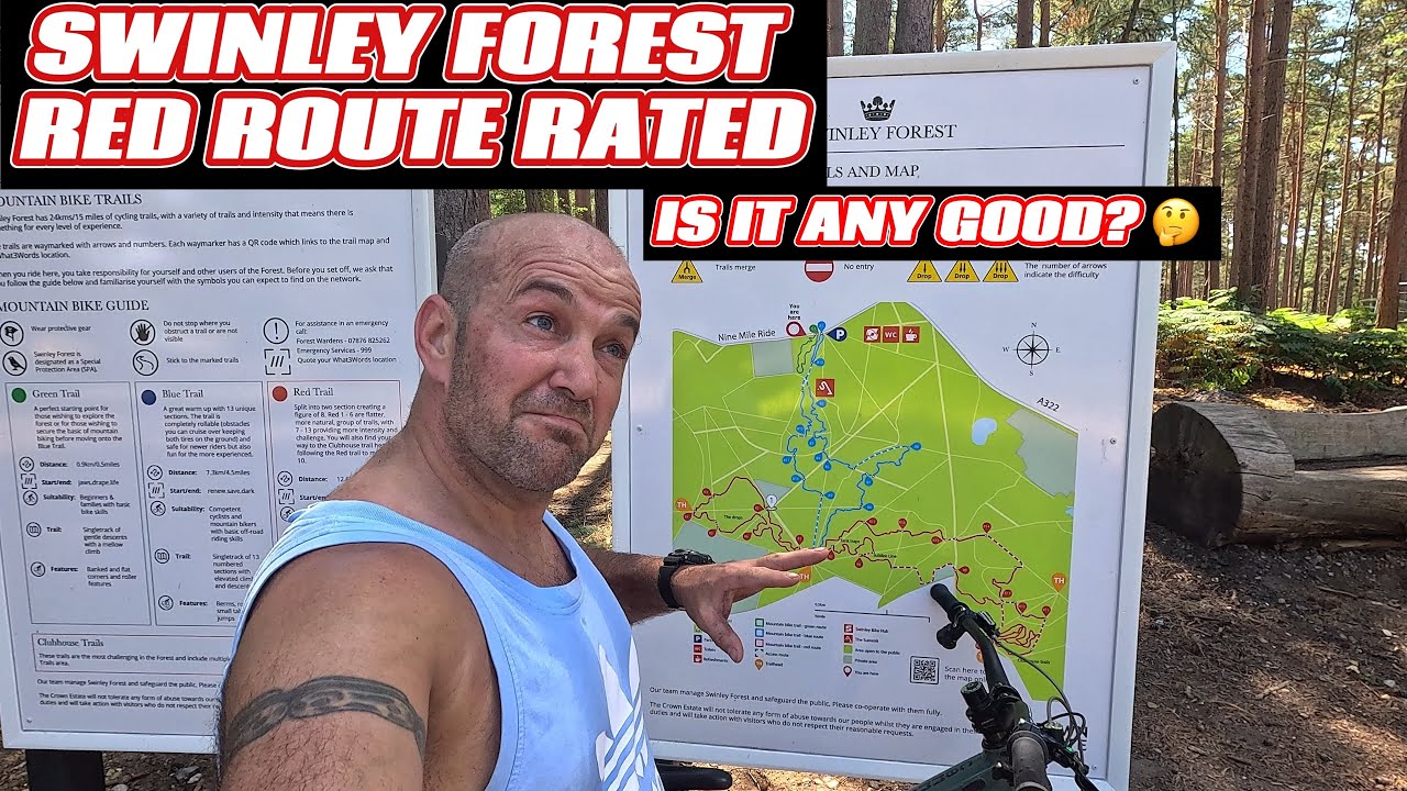 SWINLEY FOREST RED ROUTE RIDE & RATED