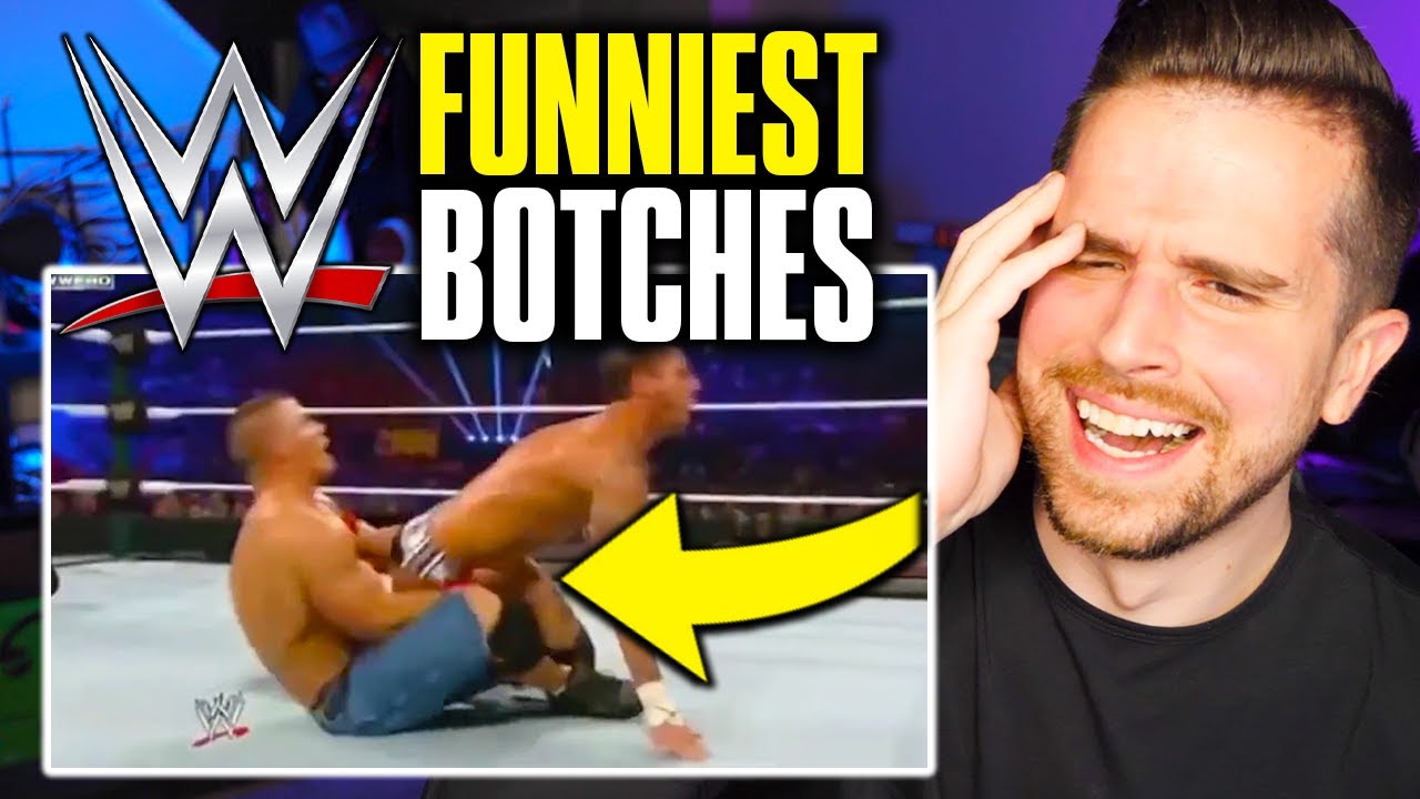 WWE's Funniest Botches! (Reaction)