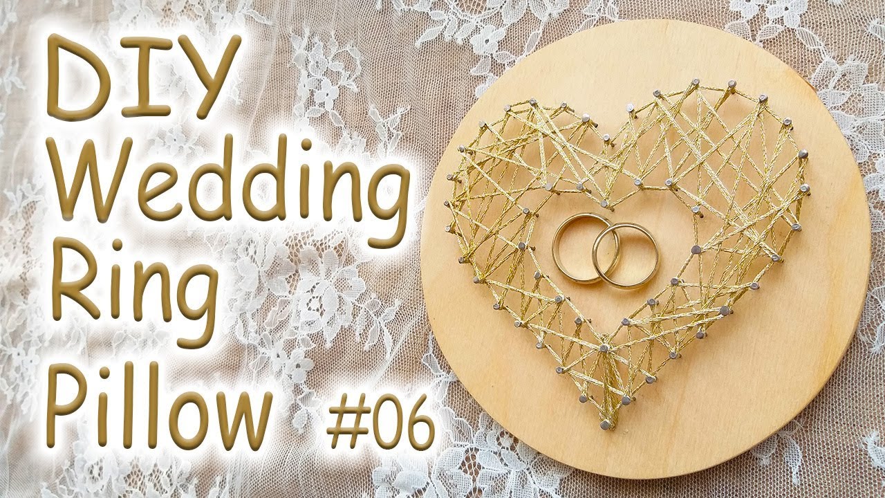 DIY - Wedding Ring Pillow #06