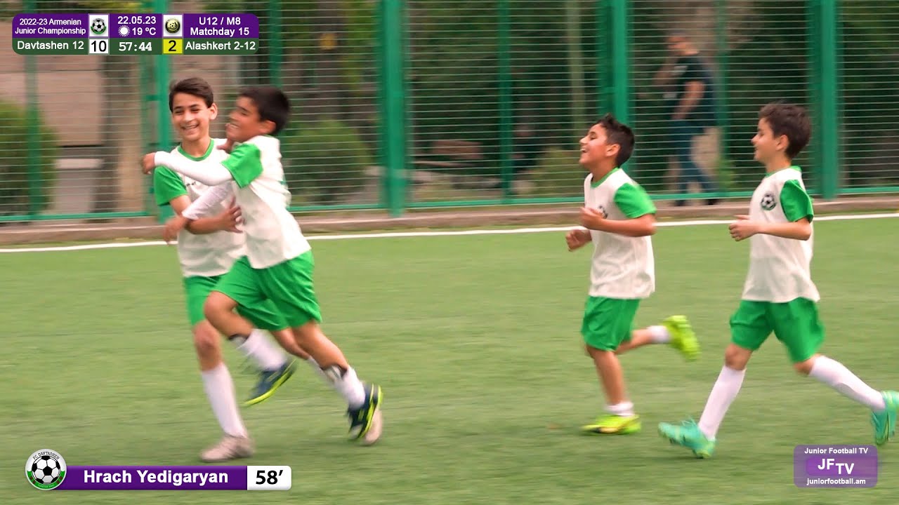 Davtashen 12 (10-2) Alashkert 2-12 (22.05.23) 2022-23 AJC U12/M8, Matchday 15