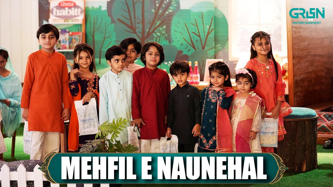 Mehfil e Naunehal | Kids Segment Day 08 | Danish Taimoor & Rabia Anum | Mehfil e Ramzan | Green TV