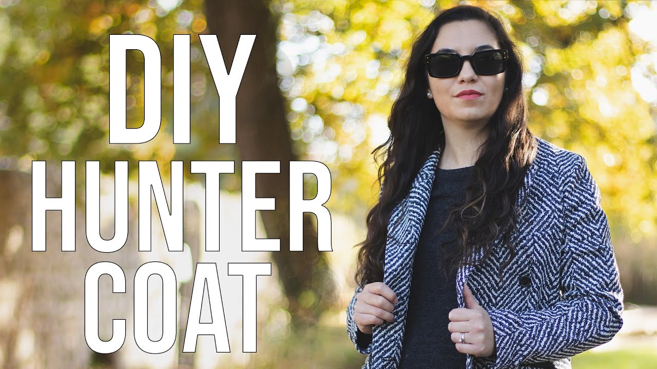 DIY COAT SEWING TUTORIAL l FIBRE MOOD HUNTER COAT PATTERN