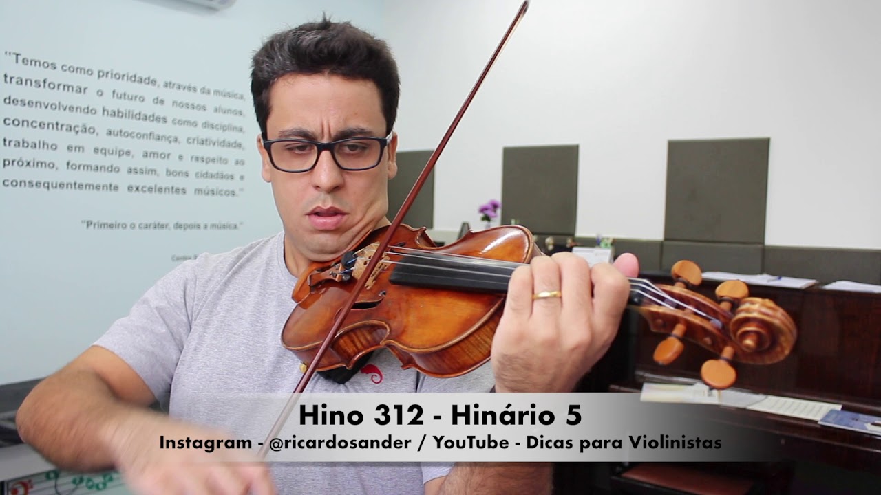 Hino 312 Violino Hinário 5 CCB
