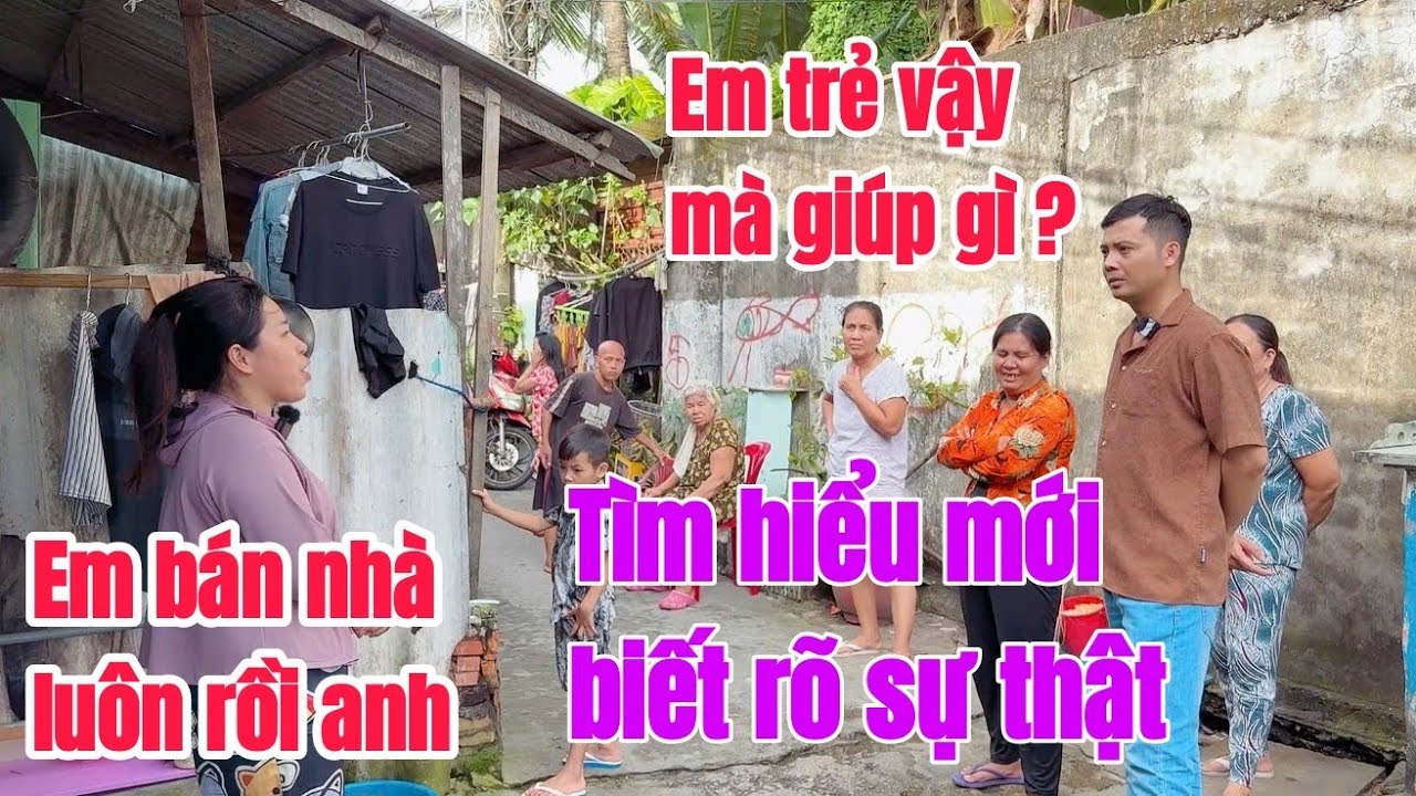 Cô gái trẻ cầu cứu gấp vì đã bán nhà và bế tắc vì gia đình quá nghèo