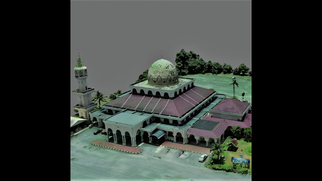 Sultan Abu Bakar Mosque 3D Models