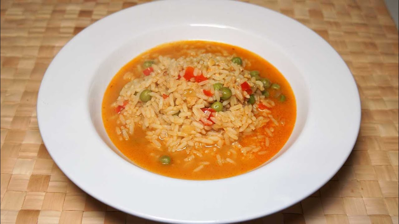 ARROZ CALDOSO CON ATÚN DE LATA, BUENO, BONITO Y BARATO