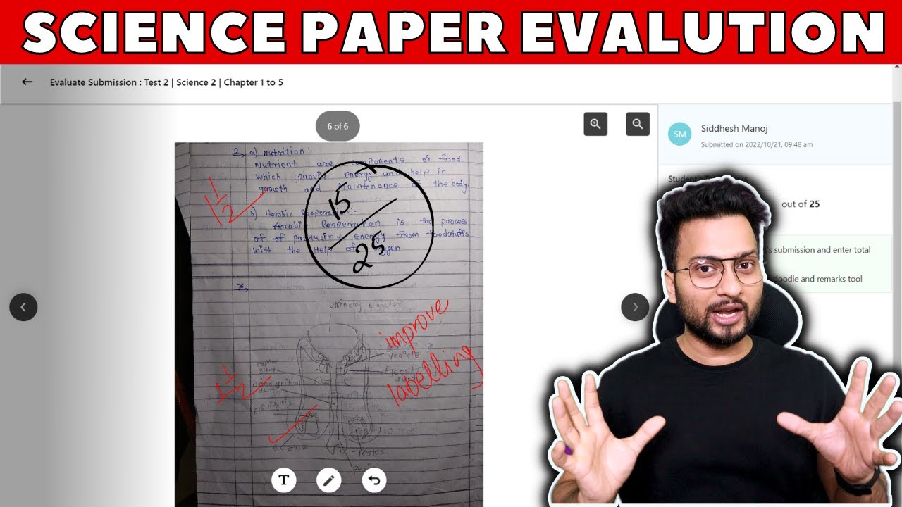 Live - Science - Paper Checking | Class 10 Maharashtra Board