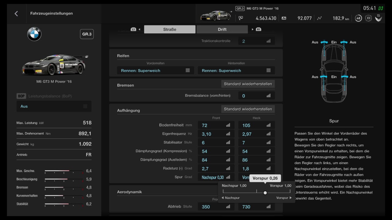 Setup: BMW M6 GT3 M Power Livery ‘16 by Progamer Hersbruck