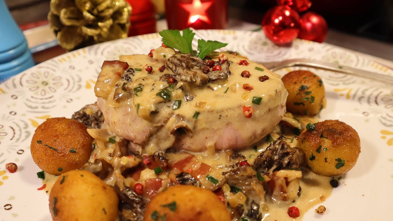 Mon GRENADIN DE VEAU sauce aux MORILLES - Savoureusement fumé... -  Mère Mitraille -Gourmandises TV