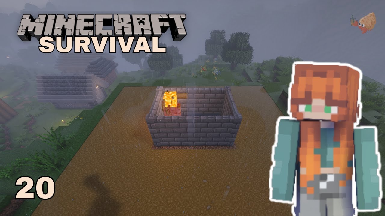 I Built an Iron Farm without a Zombie | Minecraft Peaceful Survival Longplay 20 (No Commentary)