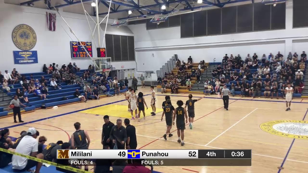 State Championship Playoffs -Mililani vs Punahou
