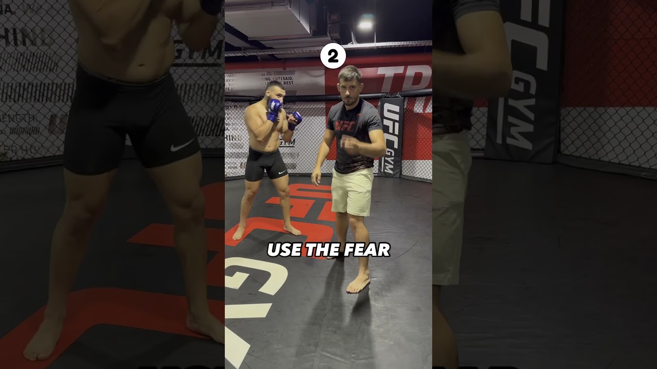 Shoot to install the fear of the takedown, use the fear to find the opening for your overhand 👊🏻