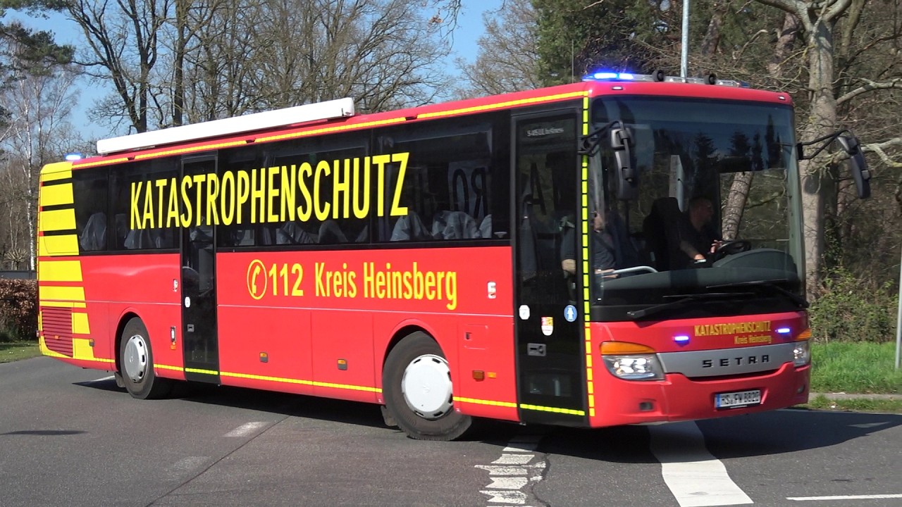 [GEFAHRSTOFFUNFALL - 3 L&Auml;NDER im EINSATZ !] - EINSATZFAHRTEN im KREIS HEINSBERG | 650 EINSATZKR&Auml;FTE