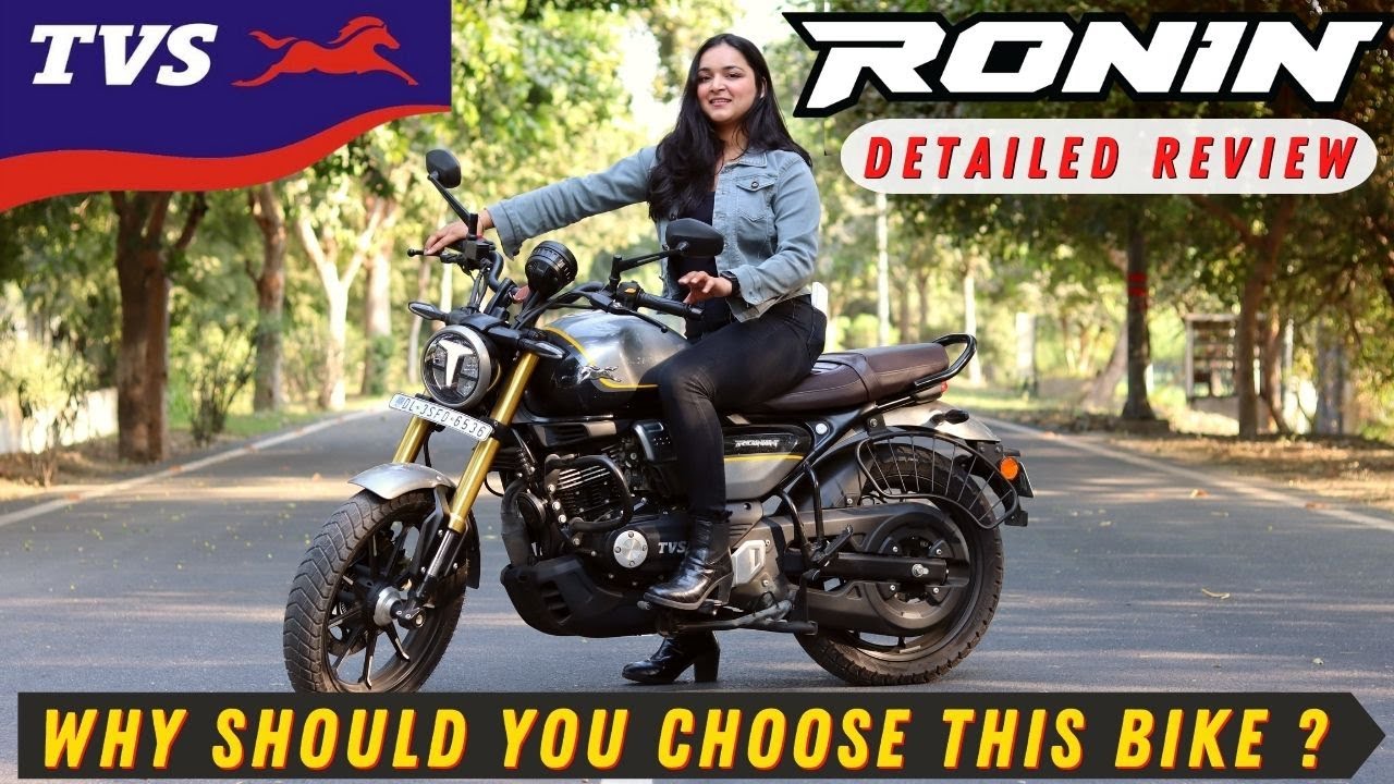 TVS RONIN Full  Review - Ride Review in detail  - Pros and Cons of TVS Ronin #tvs #tvsronin225