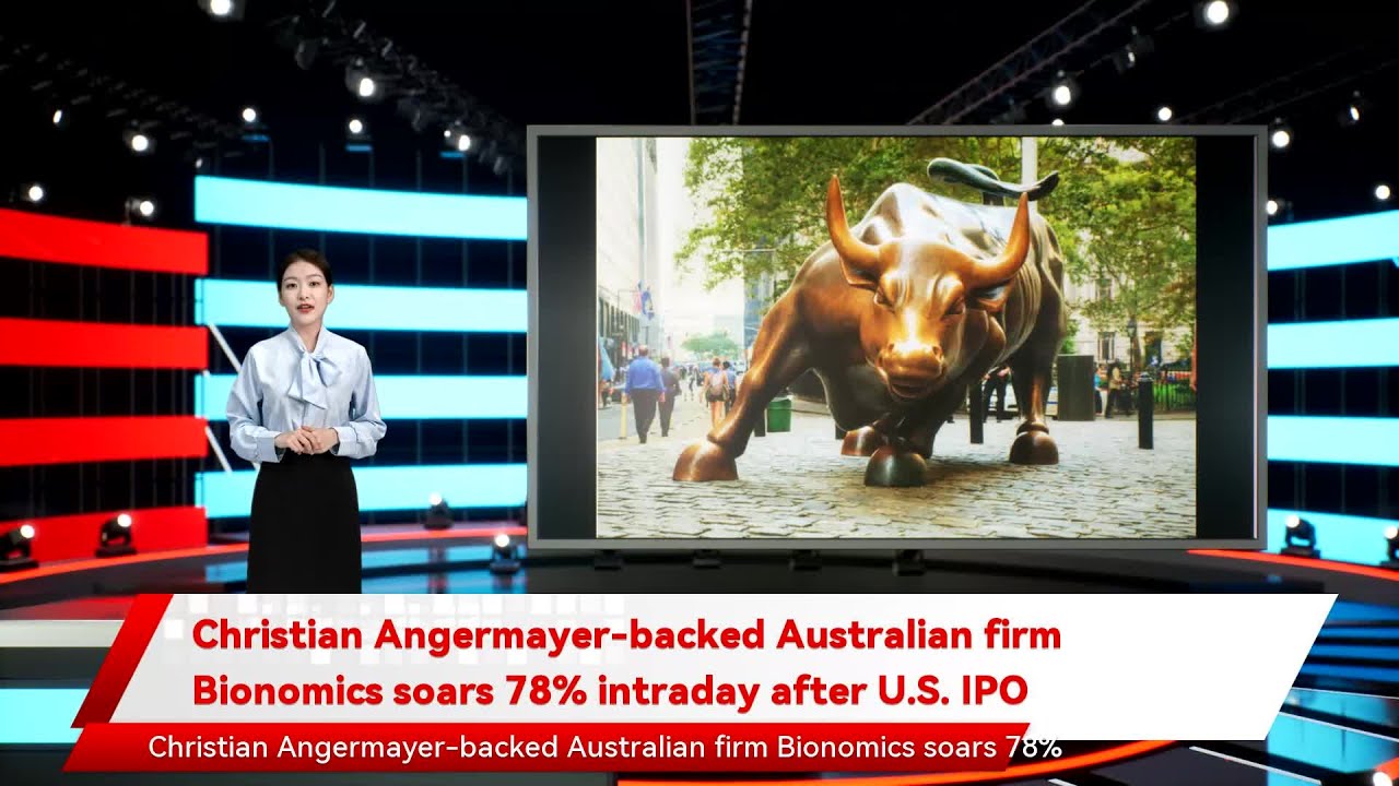 Christian Angermayer-backed Australian firm Bionomics soars 78% intraday after U.S. IPO