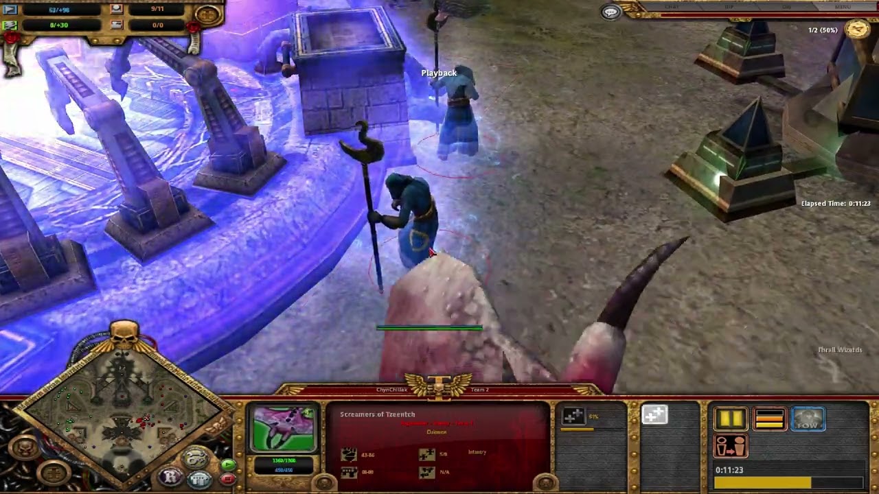 1000 suns vs grey knights 1v1 Unification Mod