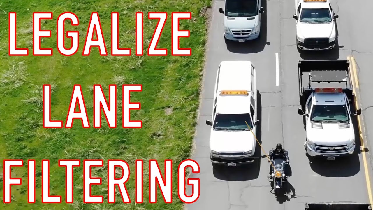 We should legalize motorcycle Lane Sharing in the USA