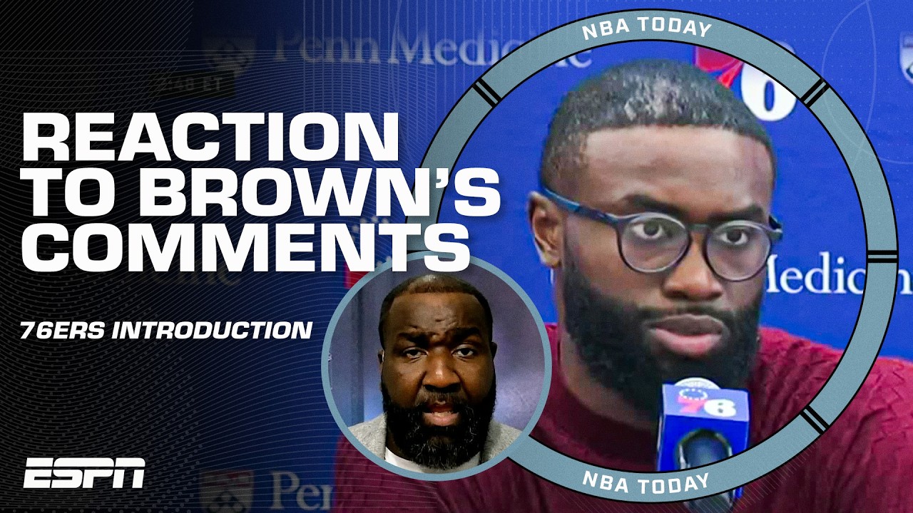 &lsquo;It&rsquo;s ALARMING&rsquo; 😳 Perk on Jaylen Brown and Jayson Tatum NOT SPEAKING since 76ers trade | NBA Today