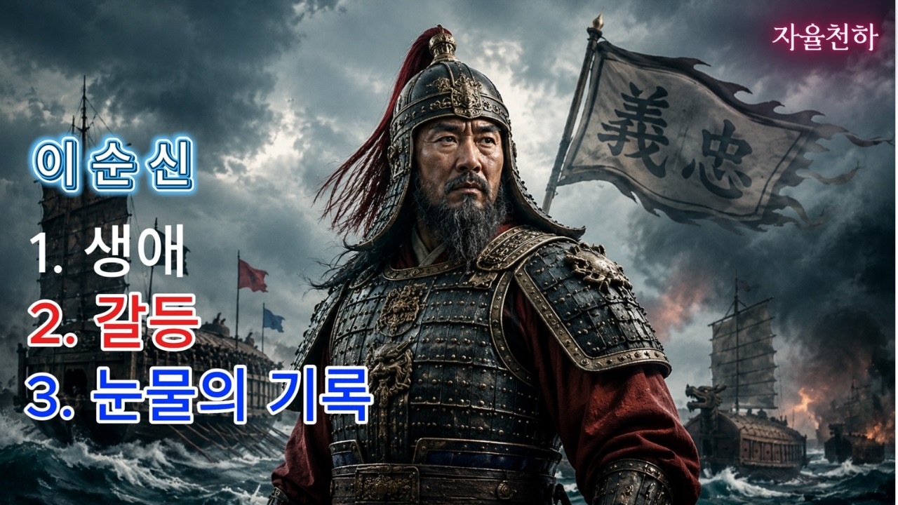 [조선힙합] 이순신 | 이순신의 생애, 갈등, 눈물의 기록 | “이순신의 전쟁은 바다보다 마음에서 더 치열했다”