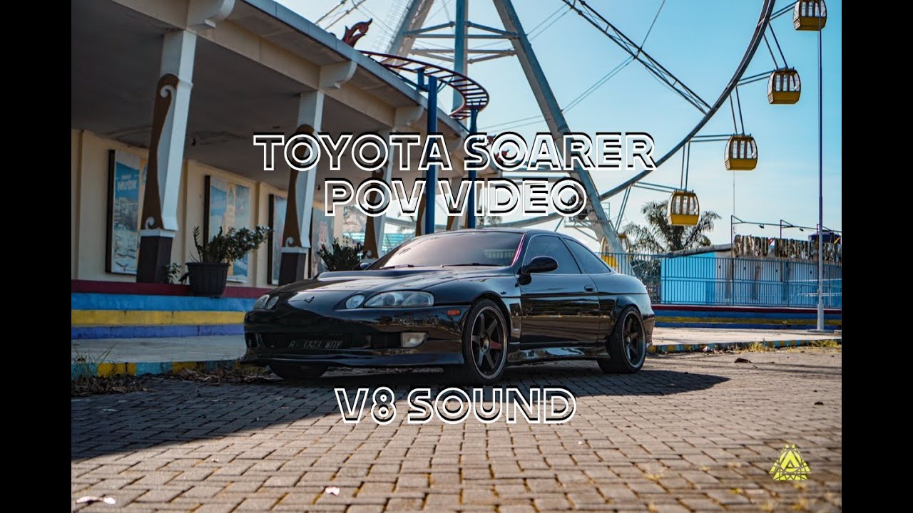 Toyota Soarer (Lexus SC400) POV Drive *JAPANESE V8 SOUND!*