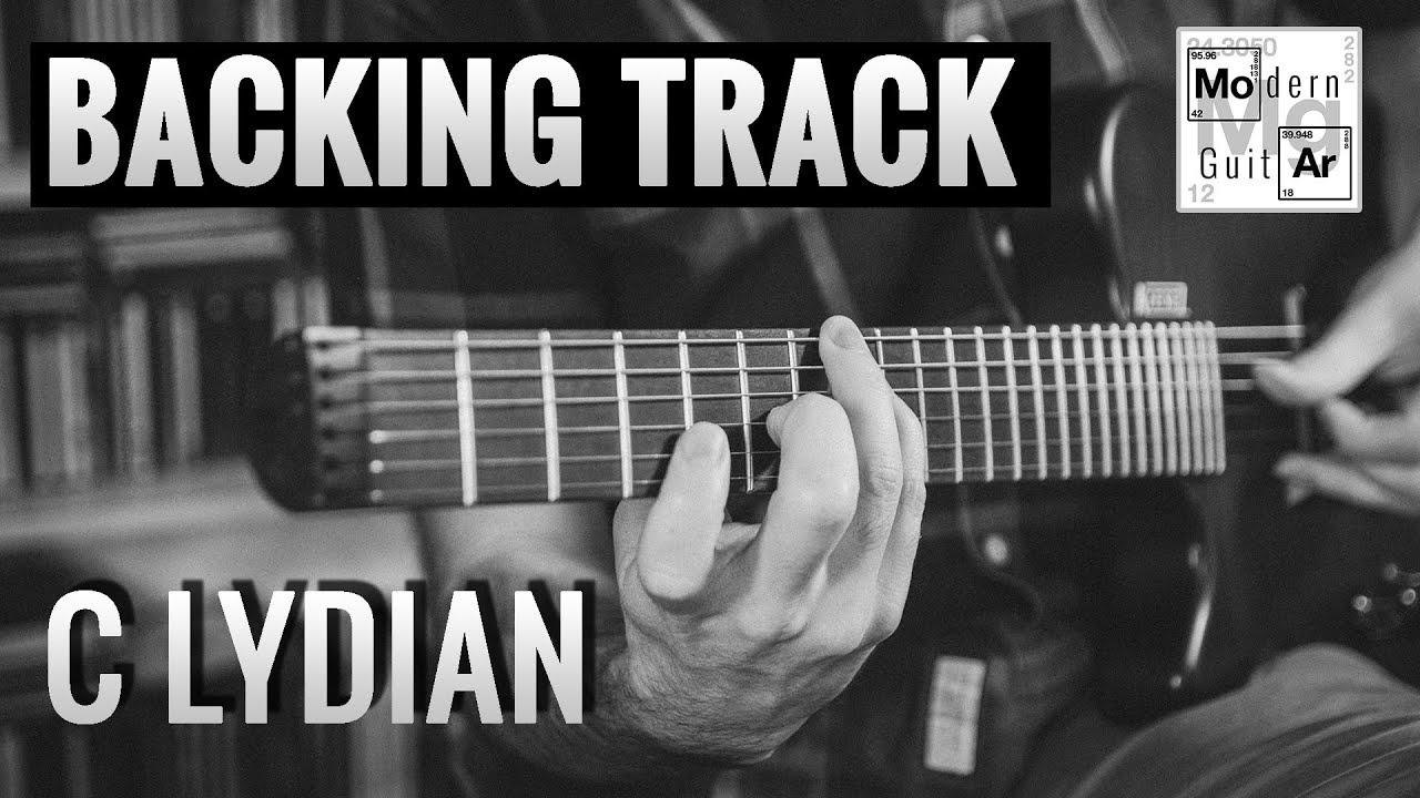 BACKING TRACK - C LYDIAN - Jazz - 85 bpm