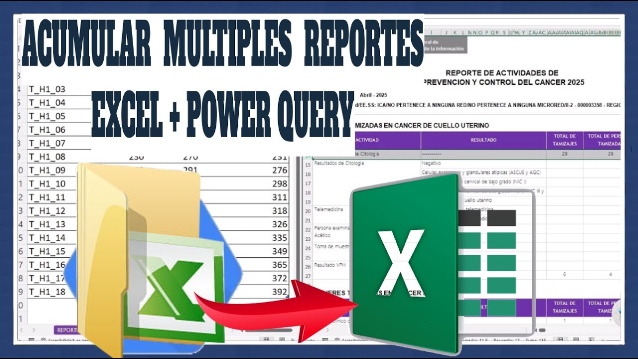 Acumula Reportes con Power Query en Excel | Versión 1: Local y Funcional #Excel #PowerQuery