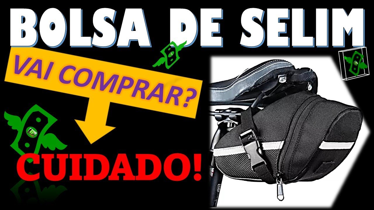 BOLSA DE SELIM BARATA DO ALIEXPRESS #bolsadeselim