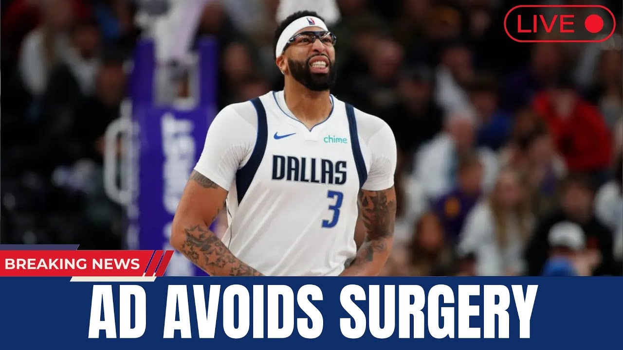 Anthony Davis Injury Update Shocks Mavericks Fans!🔴 LIVE BREAKING NEWS
